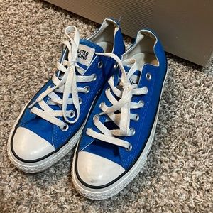 Blue Converse